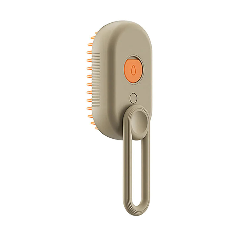 Steam Cleaning/Massaging Brush- No more bad hair days!