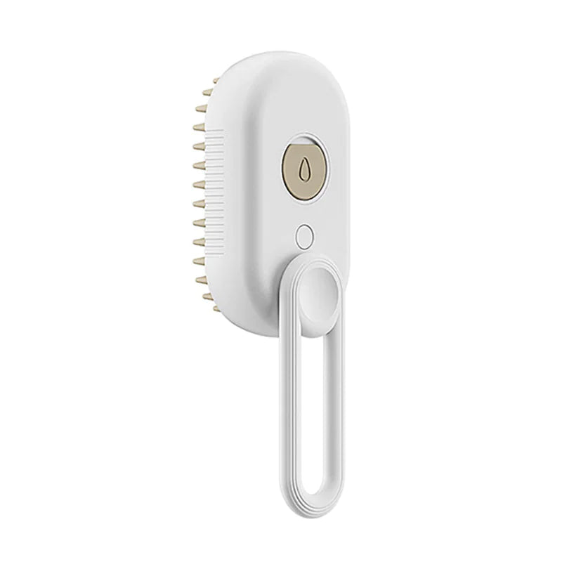 Steam Cleaning/Massaging Brush- No more bad hair days!