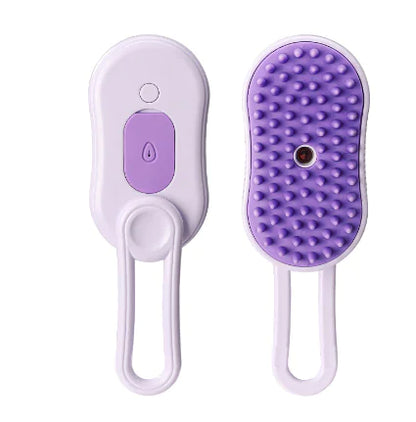 Steam Cleaning/Massaging Brush- No more bad hair days!